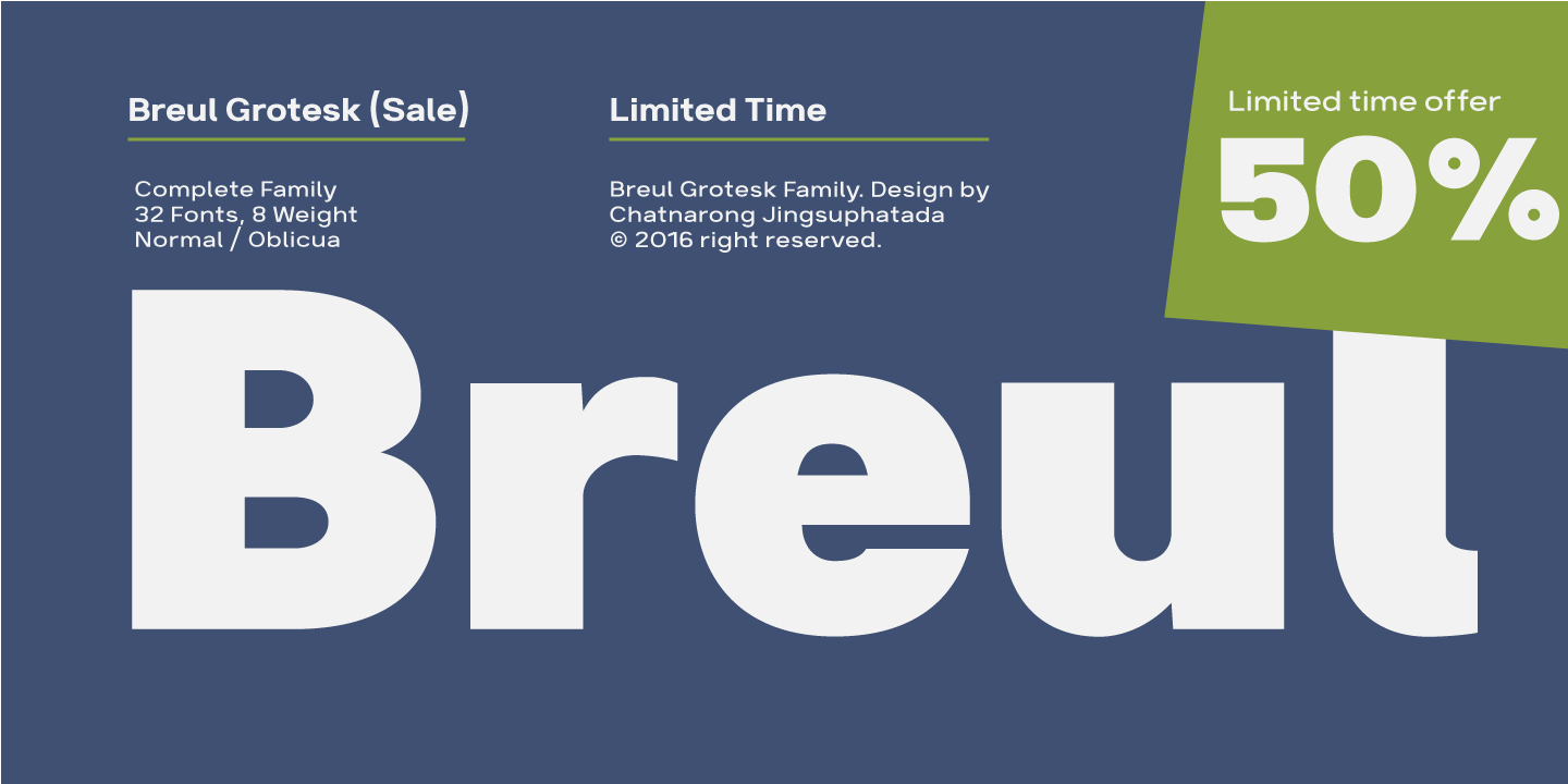 Пример шрифта Breul Grotesk B Italic